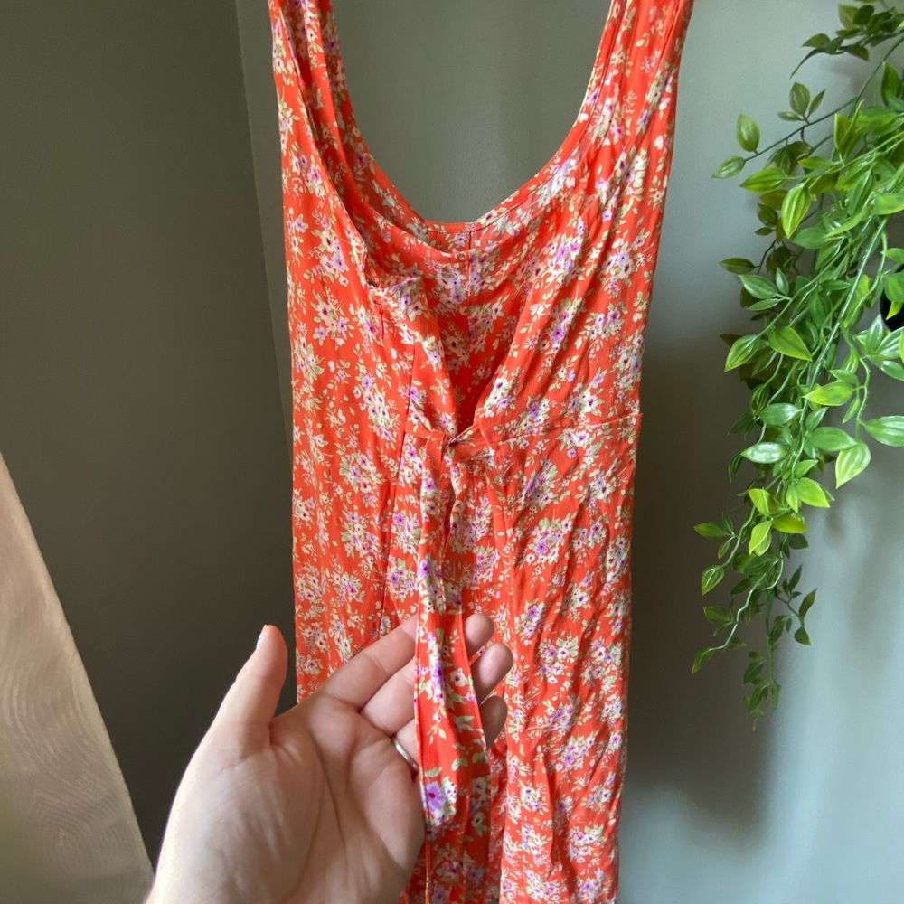 American Eagle floral sundress